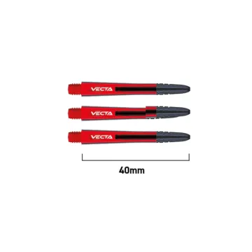 Winmau Vecta shafts-Medium-Rood