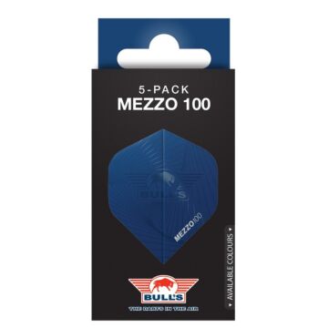 Bull's Mezzo Blauw No.2 Flights | 5-Pack