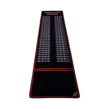 Longfield Dartmat met opdruk Longfield Dartmat met opdruk