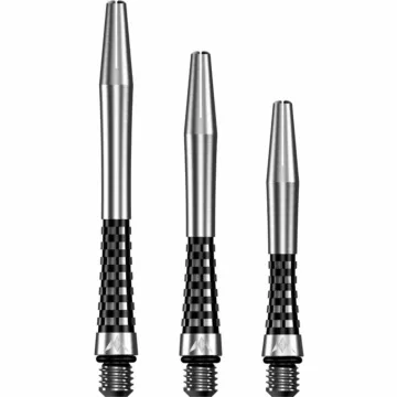 Mission Atom13 Aluminium shafts natural-black