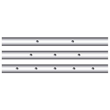 Garlando 13 mm Voetbalstang massief