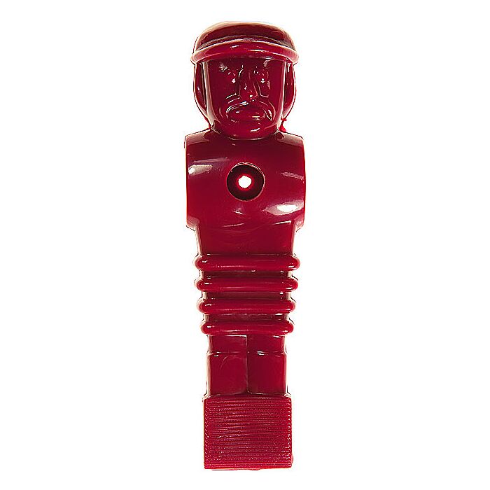 Voetbalpop rood voor 16 mm stang