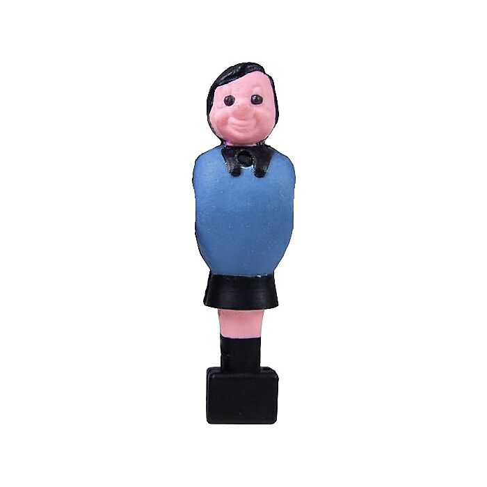 Voetbalpop Garlando blauw voor 16 mm stang