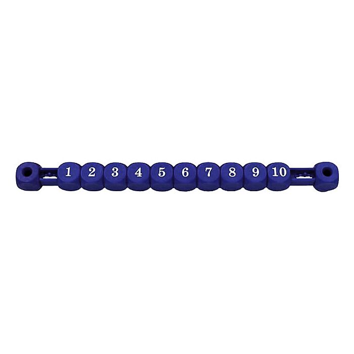 Voetbaltafel Scoreteller Blauw met cijfers