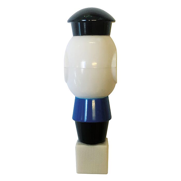 Buffalo Voetbalpop blauw-wit voor 16 mm stang