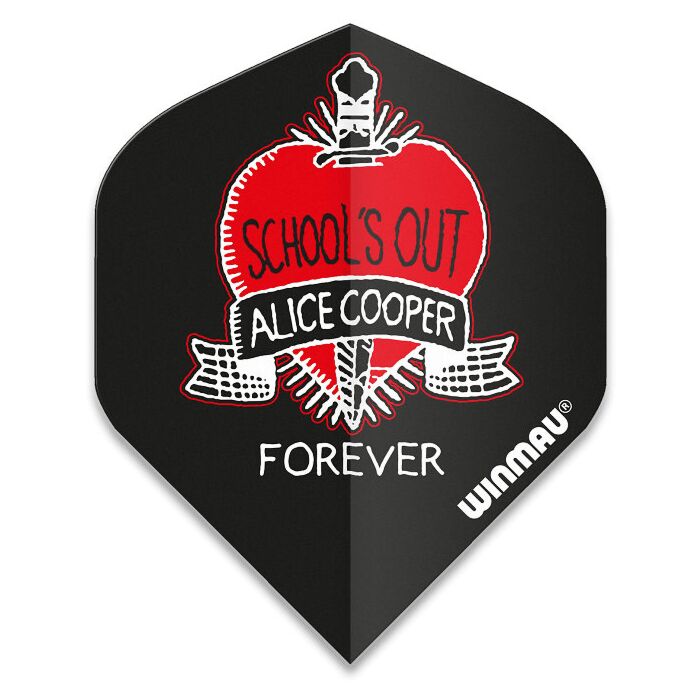 Winmau Rock Legends flight Alice Cooper Schools Out