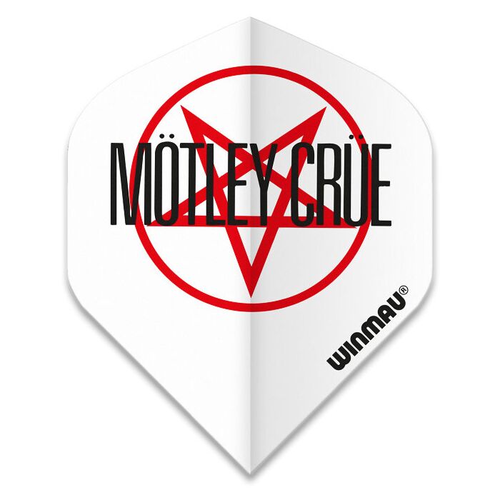 Winmau Rock Legends flight Mötley Crüe Logo